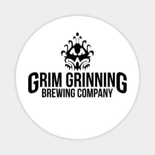 Grim Grinning Brewing Company Logo II Magnet